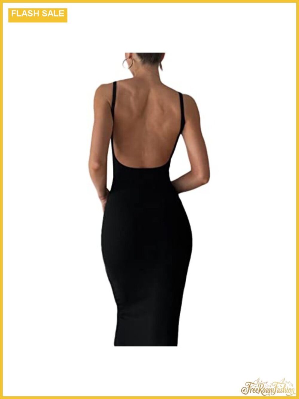 Y2K Halter Neck Backless Knitted Bodycon Maxi Dress